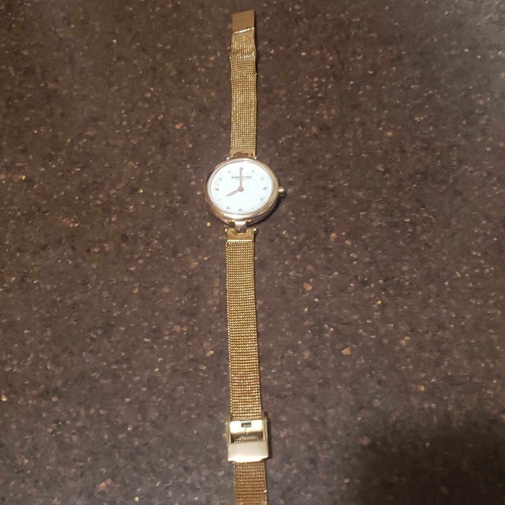 Women's Kenneth Cole New York Classic Rose Gold Steel Mesh Watch KC50511003